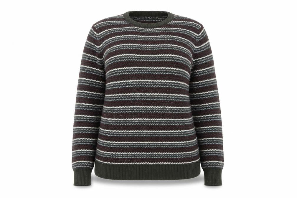 Dunnes Stores Women’s Multicoloured Striped Knit Jumper Size M
