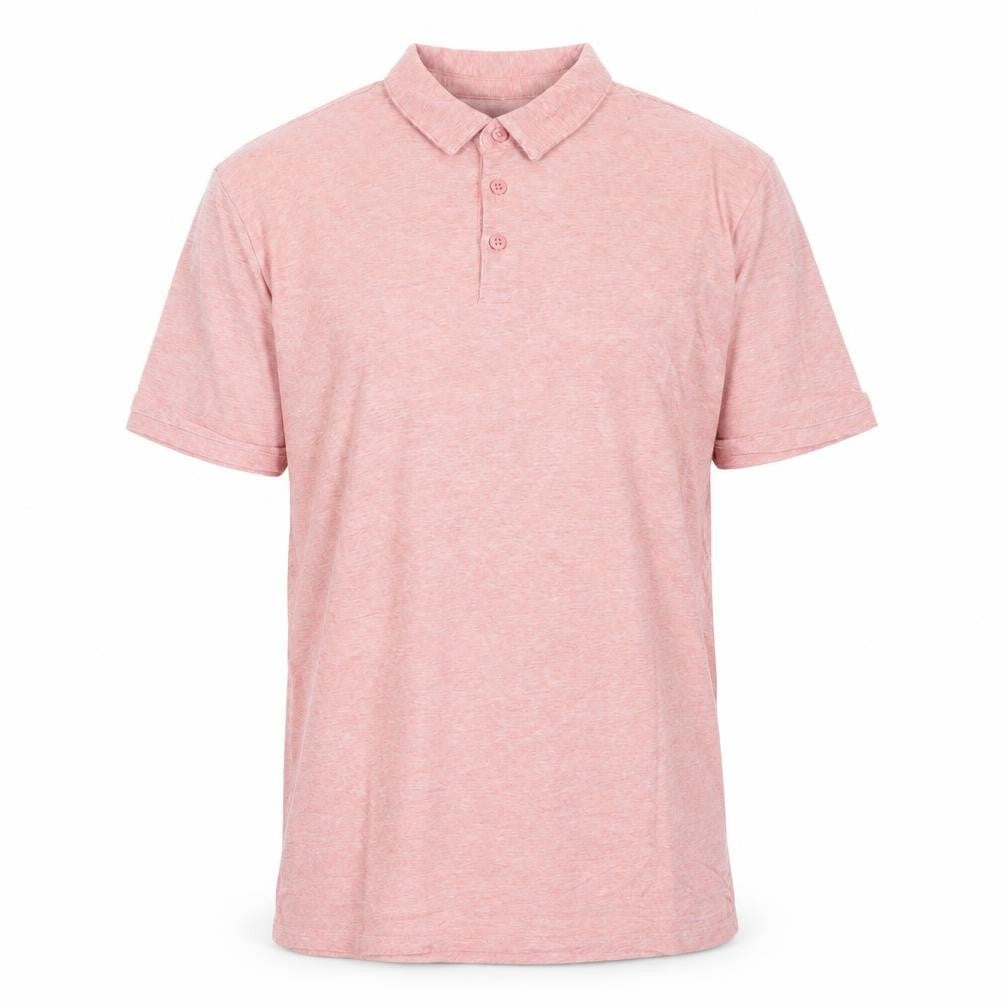 Dunnes Men’s Pink Cotton Blend Polo Shirt Size L