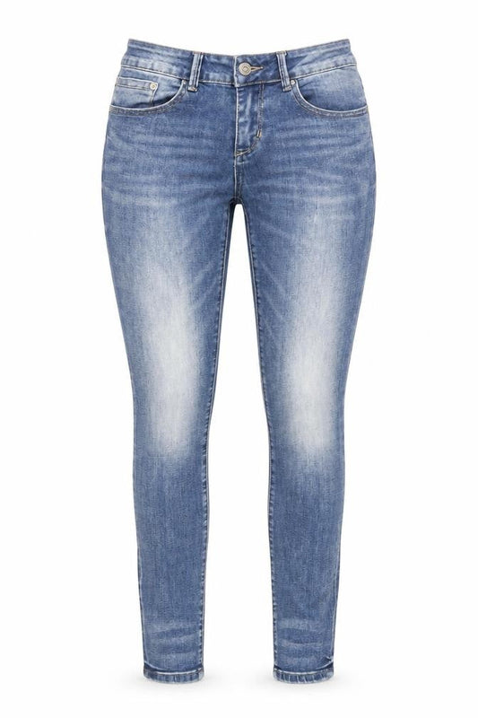 Diverse Womens Blue Skinny Jeans Size 8 Slim Fit Mid Rise Stretch