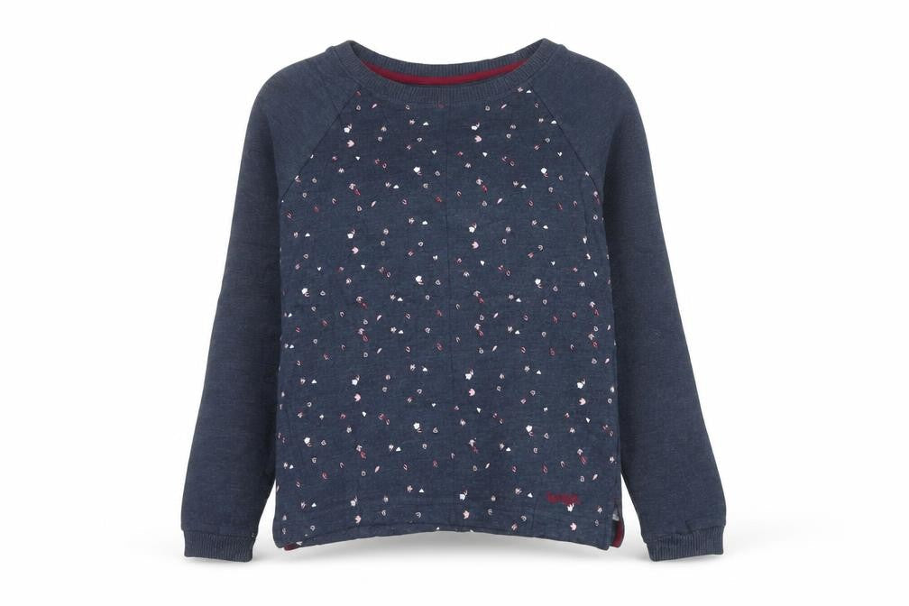 Weird Fish Womens Blue Size 8 Embroidered Pullover Jumper