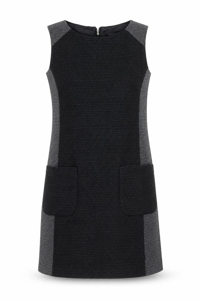 Next Women’s Black Shift Work Dress Size 10 Sleeveless Tailored