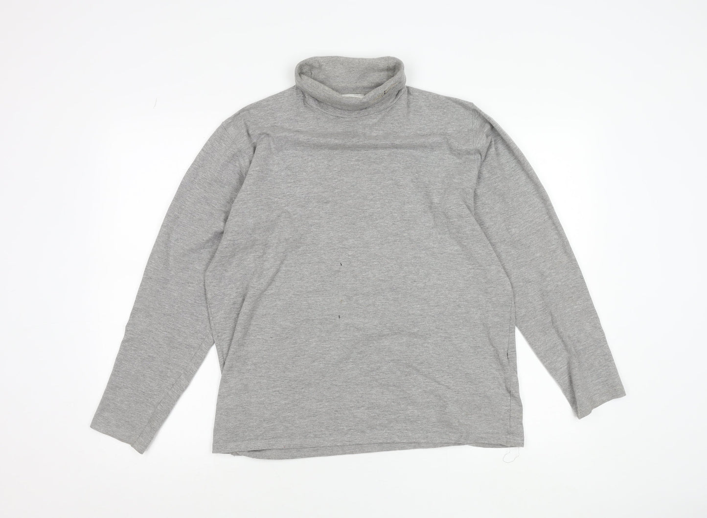 Best in Town Men’s Grey Roll Neck Pullover Jumper S Morgan Motor