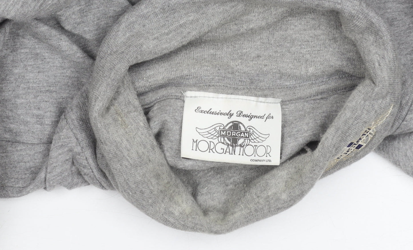 Best in Town Men’s Grey Roll Neck Pullover Jumper S Morgan Motor