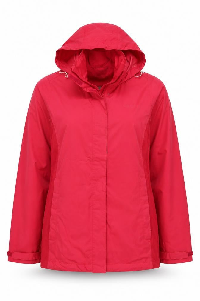 Regatta Women Pink Waterproof Hooded Rain Jacket Size 12