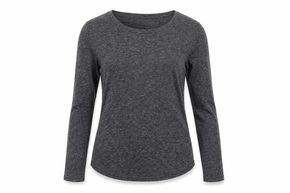 Dunnes Women's Grey Long Sleeve Pullover Jumper Size 8