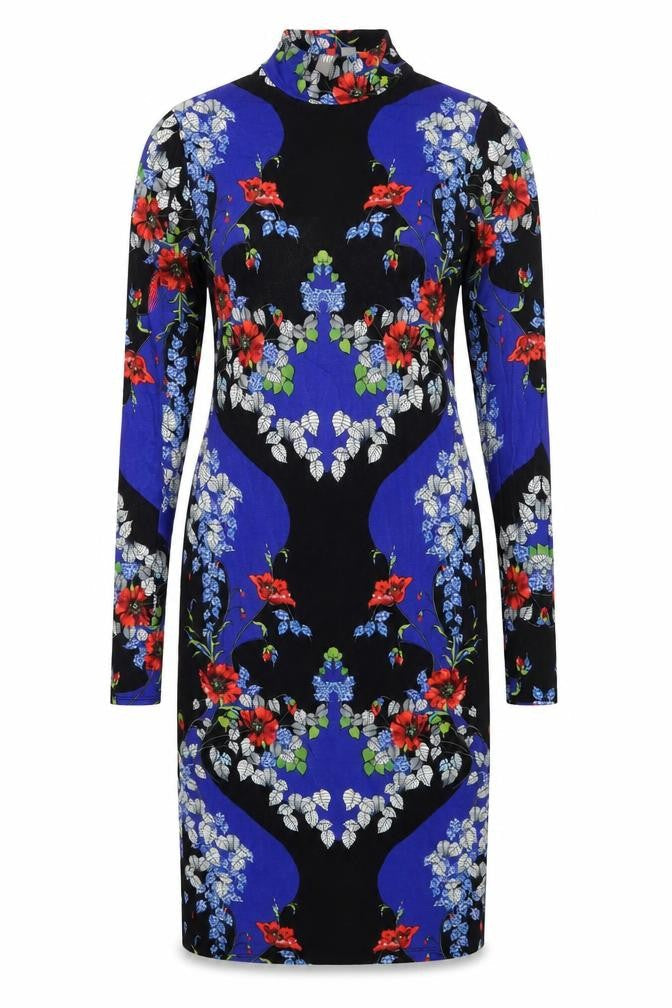 ASOS Women's Multicoloured Floral Bodycon Dress Size 8