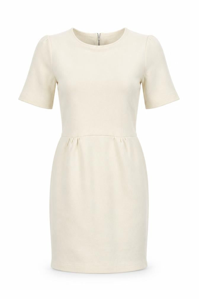 Cremieux Women’s Ivory Sheath Knee Length Dress XS