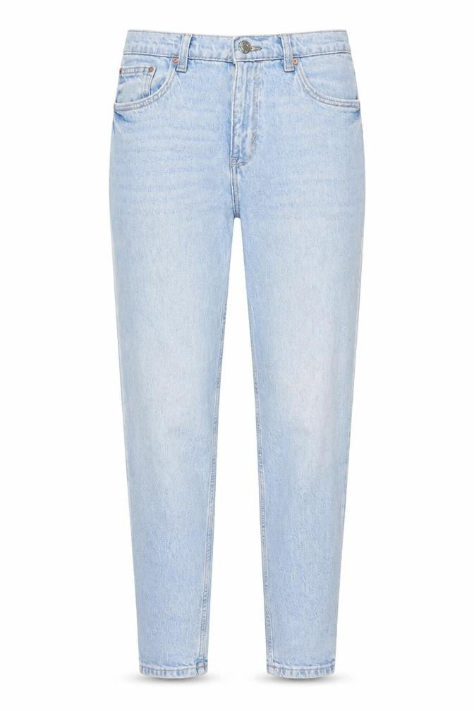 Mango Women’s Blue High Rise Mom Jeans Size 10 Cotton Denim