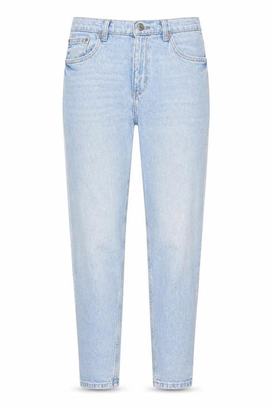 MNG Women’s Blue High Rise Mom Jeans Size 10 Cotton Denim