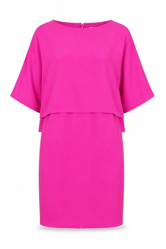 Gallery Women's Pink Size 10 Shift Dress Knee Length Party Outfit