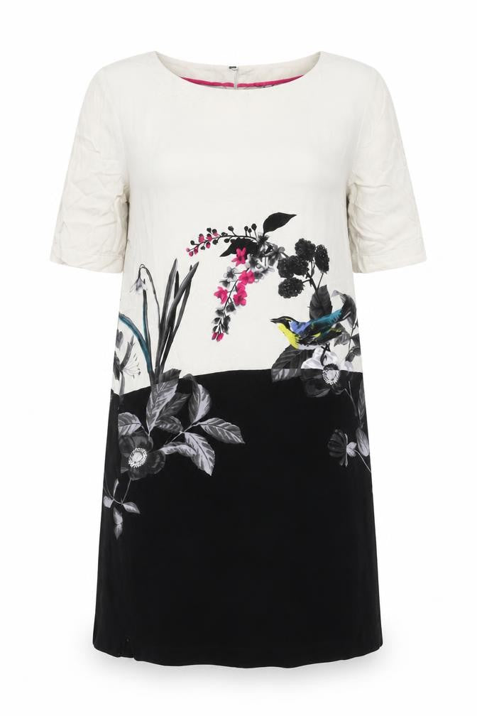 Joules Women’s Multicoloured Floral Shift Dress Size 10