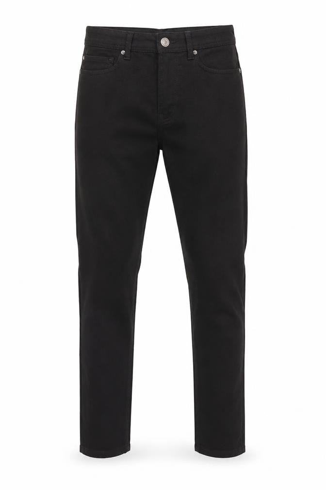 Denim Co Men's Black Skinny Jeans 30x32 Slim Fit Stretch Denim