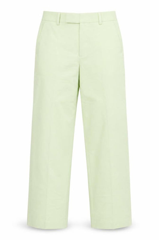 ASOS DESIGN Women’s Green Straight Leg Trousers Size 30x32