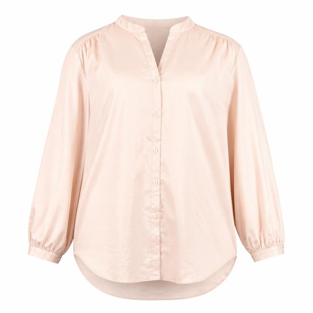 Gerard Women’s Pink V-Neck 3/4 Sleeve Polyester Blouse Size 18