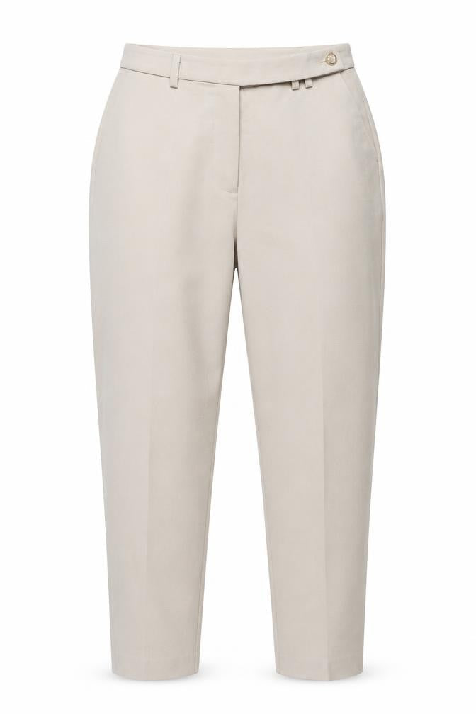 ONLY Women Beige Tailored Straight Trousers Size 10