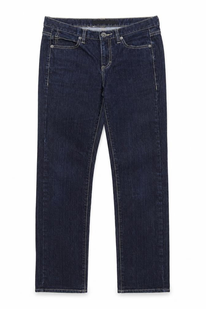 Calvin Klein Womens Blue Skinny Jeans Size 6 Slim Fit Denim