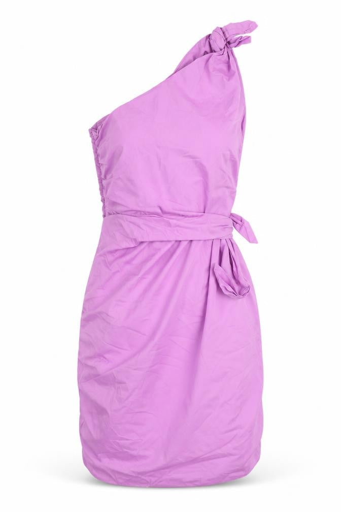 Zara Women Purple One Shoulder Bodycon Dress Size S Party