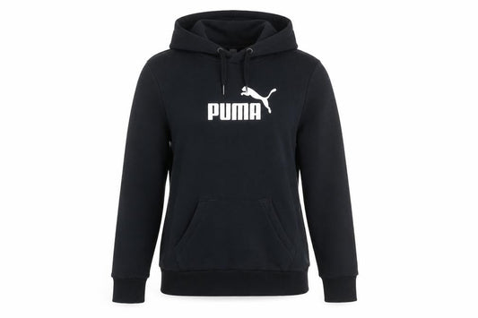 Puma Women's Black Size 14 Pullover Hoodie Sweatshirt