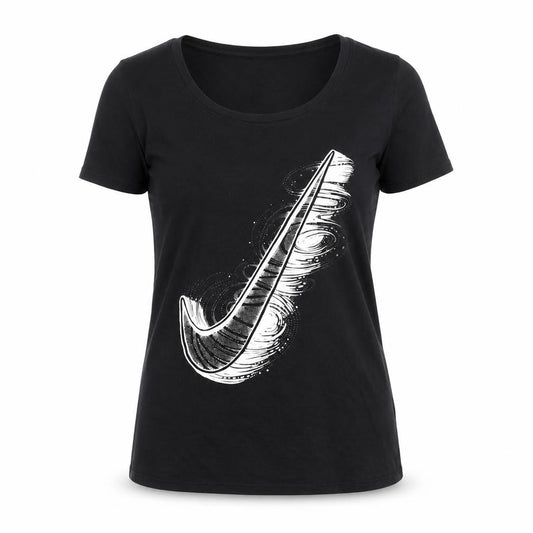 Nike Men’s Black S Athletic Fit Graphic Sports T-Shirt