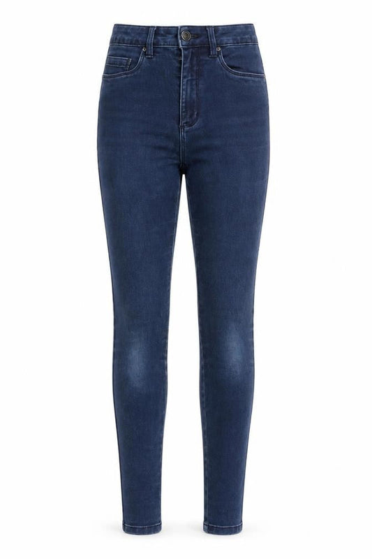 ONLY Women’s Blue Skinny Jeans S 32 Mid Rise Stretch Denim