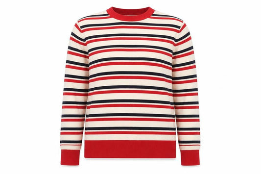 Zara Women’s Multicoloured Striped Crew Neck Knit Jumper M