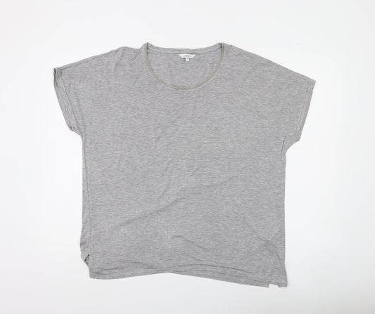 Next Women's Grey Basic Short Sleeve Crew Neck T-Shirt Size 18