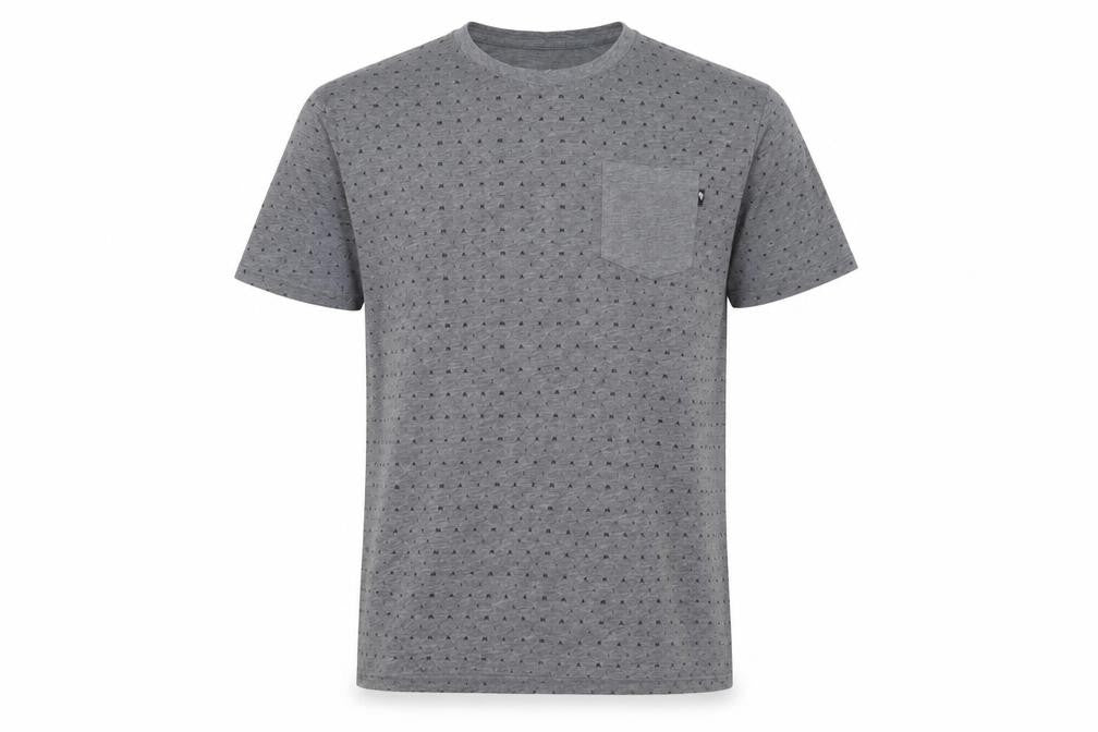 Nike Men's Grey XL Athletic Fit Pocket Crew Neck T-Shirt