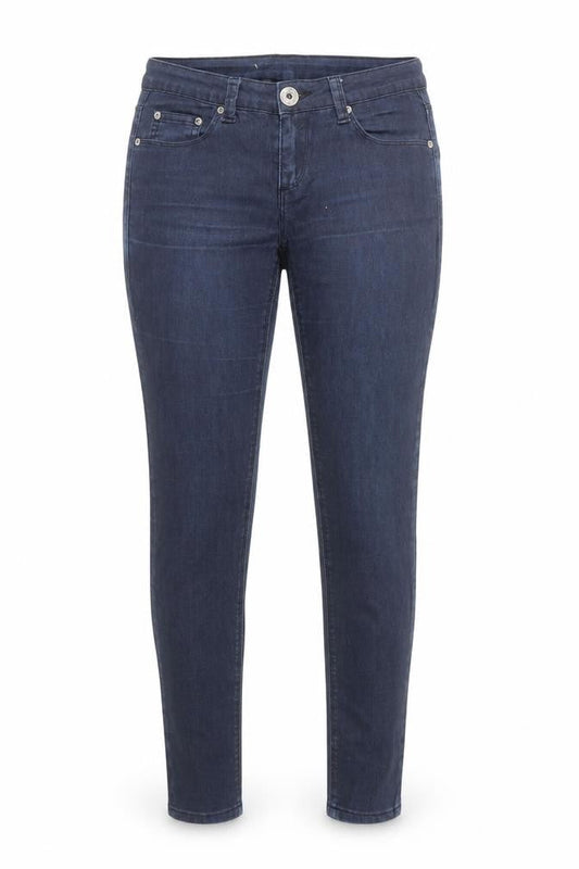 Parisian Women Blue Skinny Jeans Size 10 Cotton Blend Stretch Denim