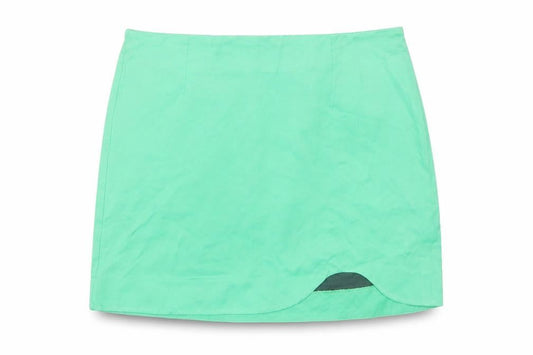 Pull&Bear Women’s Green Short Viscose Skirt Size 12