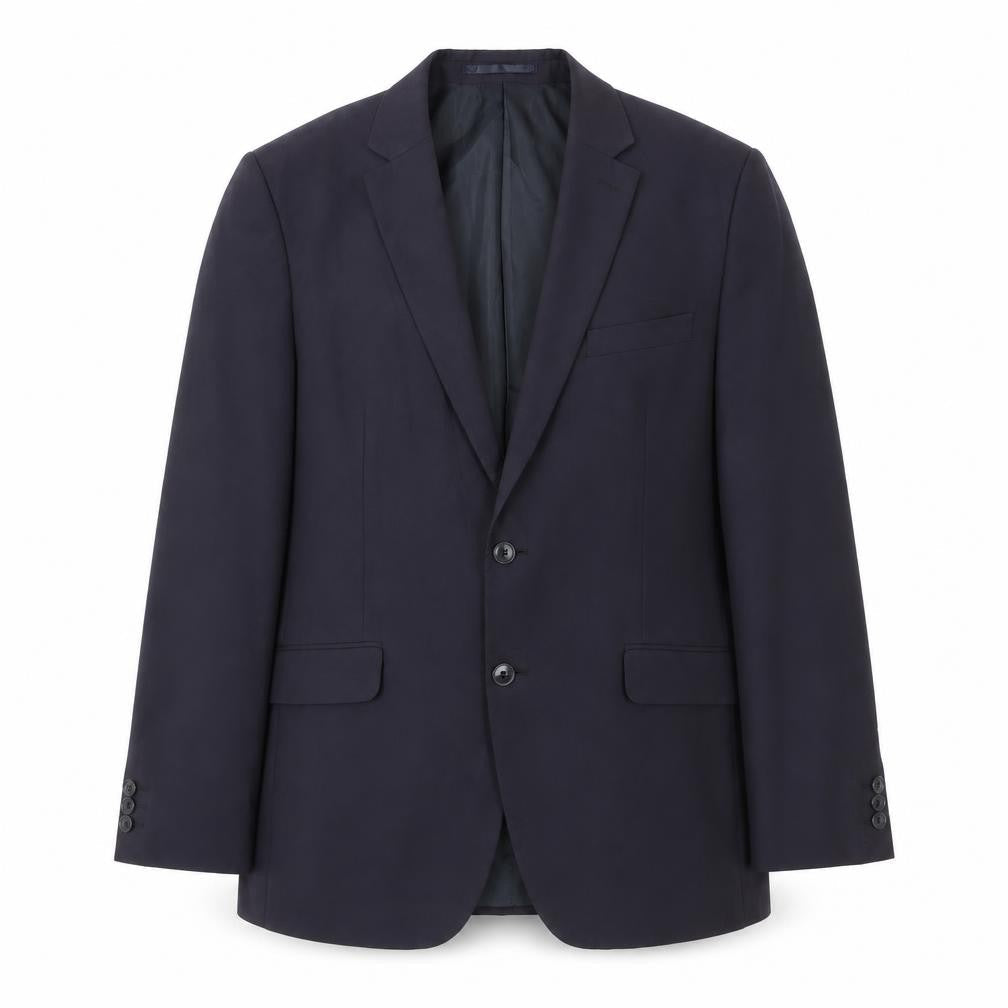 Thomas Nash Men's Black 42L Long Classic Fit Blazer Jacket