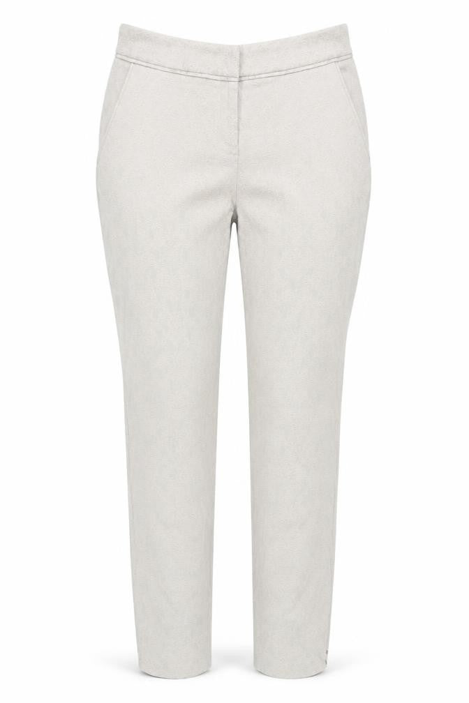 Wallis Women's Beige Slim Fit Stretch Trousers Size 8