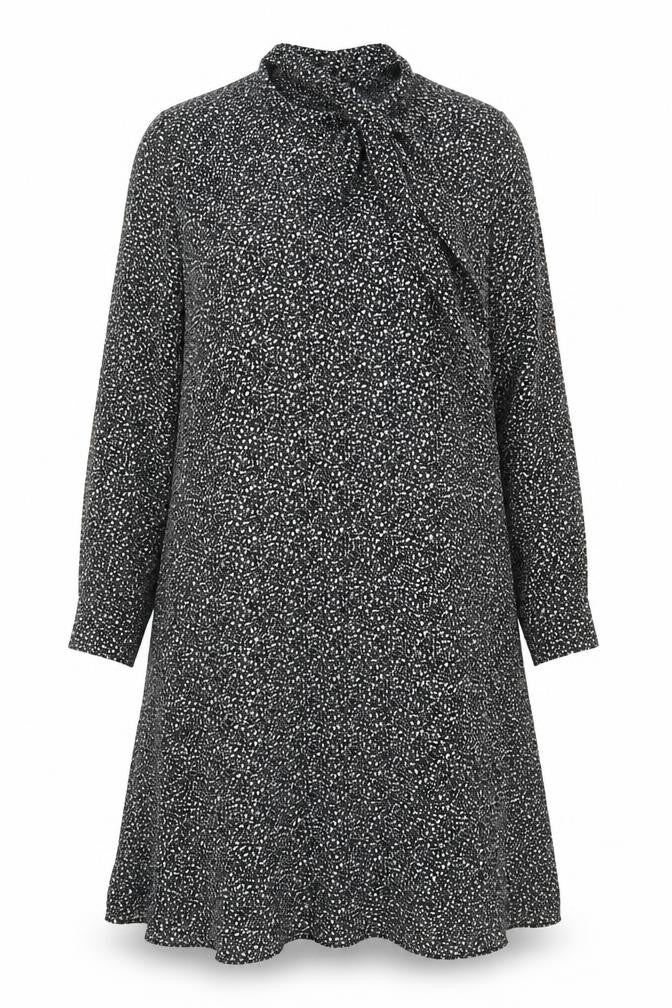 Marks & Spencer Women's Black Floral Viscose Wrap Midi Dress Size 12
