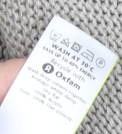 Marks & Spencer Per Una Women's Beige Knit Cardigan M