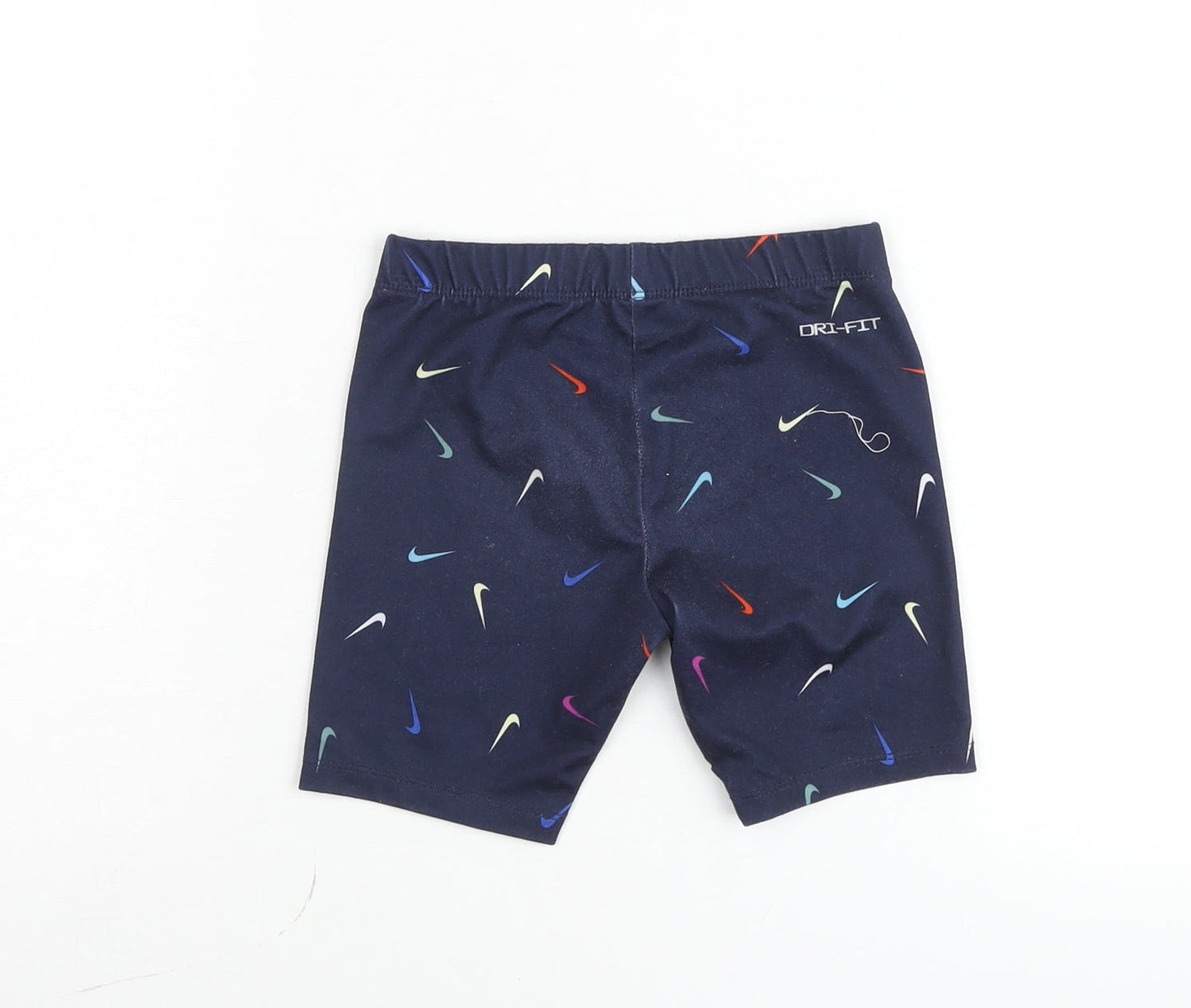 Nike Boys Blue Dri-FIT Active Shorts 6 Plus Stretch Polyester