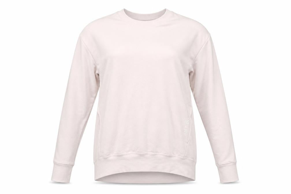 Nike Women's Beige Dri-Fit Pullover Crew Neck Jumper XS
