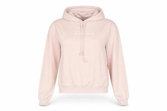 H&M Divided Women's Pink Cotton Blend Pullover Hoodie Size S