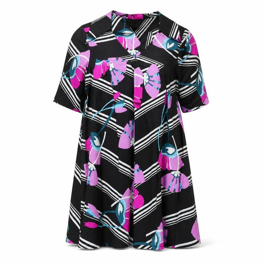 Marks and Spencer Women’s Multicoloured Floral Tunic Blouse Size 12