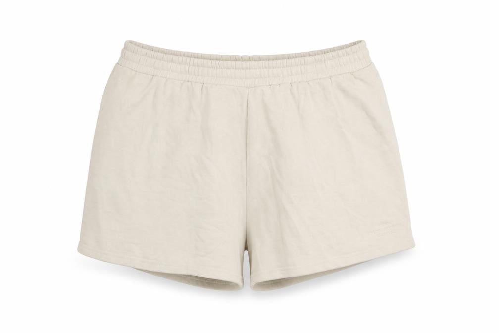 PRETTYLITTLETHING Women’s Beige Plus Size 2XL Sweat Shorts