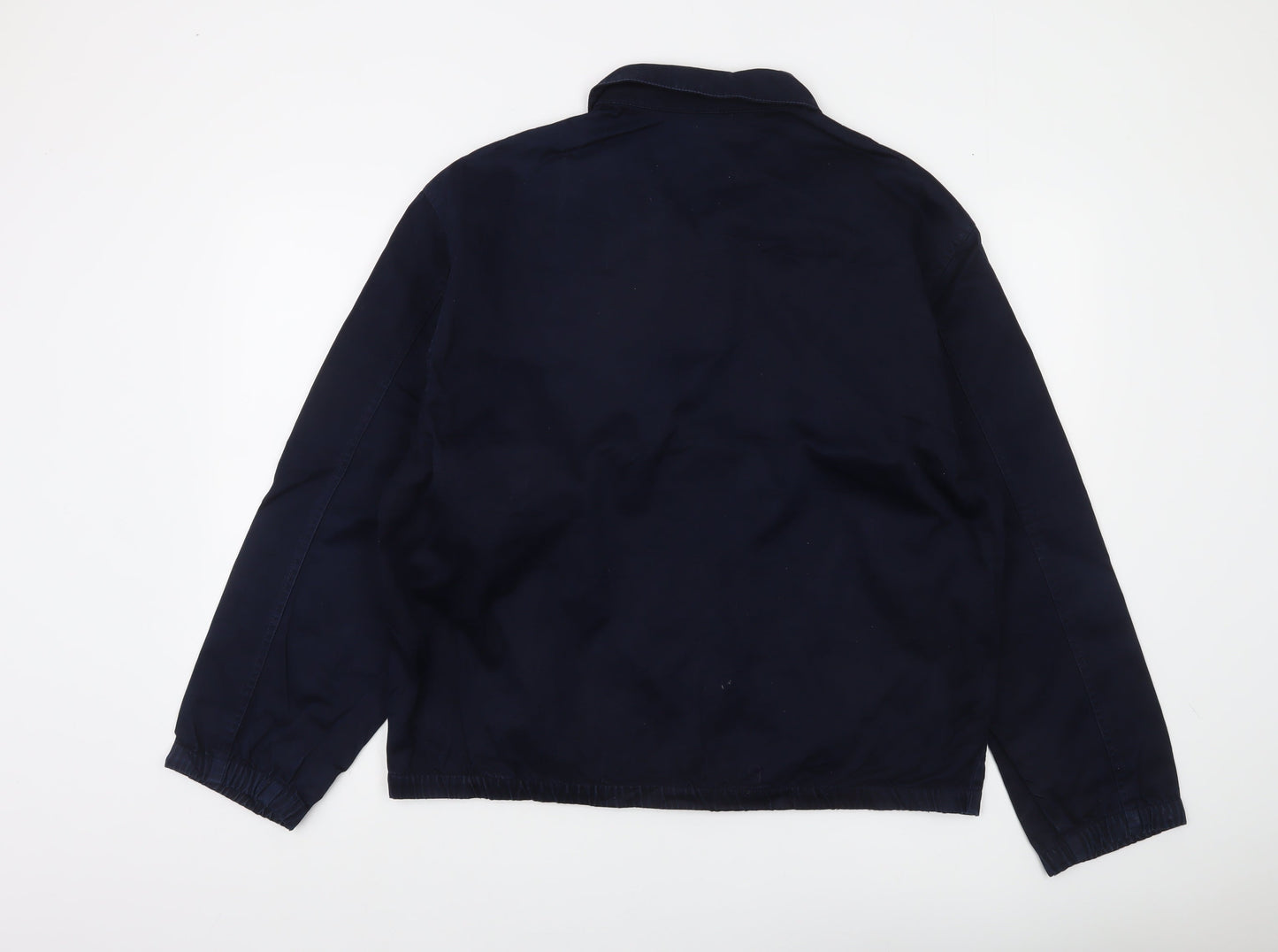 Marks and Spencer Men's Blue Basic Jacket Medium 38-40" Cotton Blend