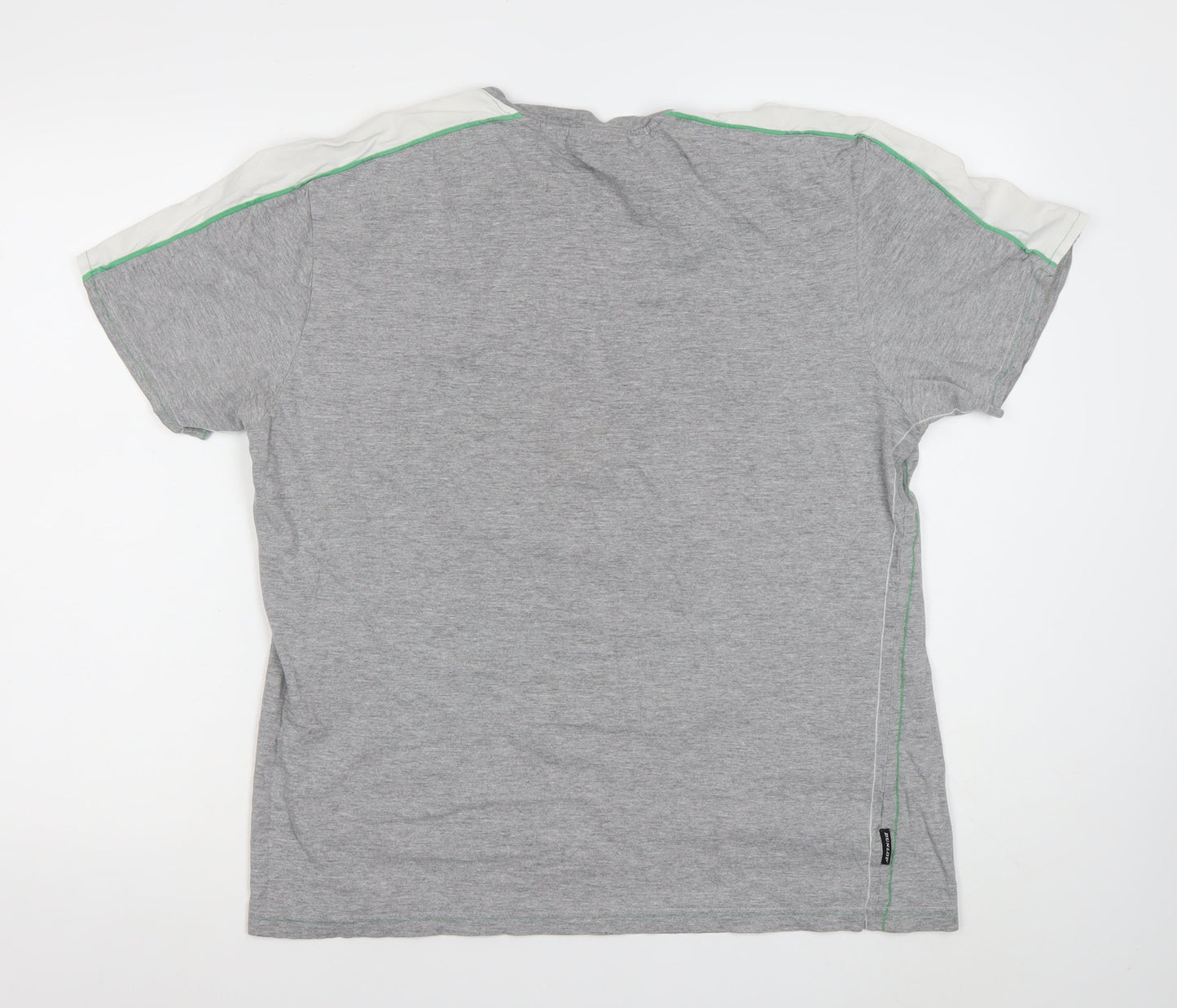 Dunlop Men's Grey XL Short Sleeve Sports Graphic T-Shirt