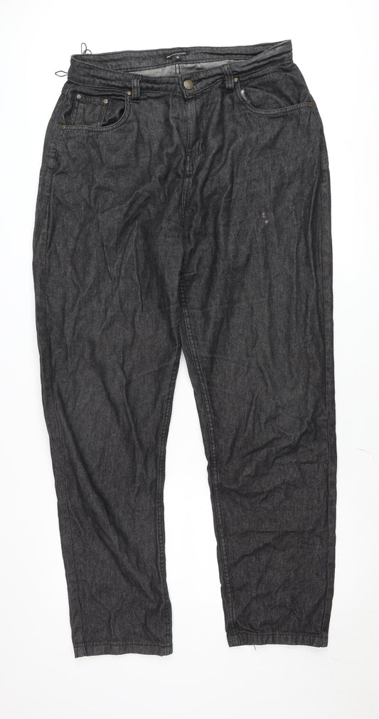 PrettyLittleThing Women’s Black Size 16 Straight Jeans