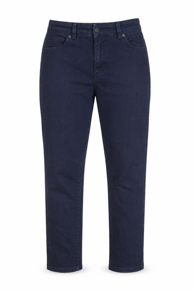 Rowen Avenue Womens Blue Straight Stretch Denim Jeans Size 12