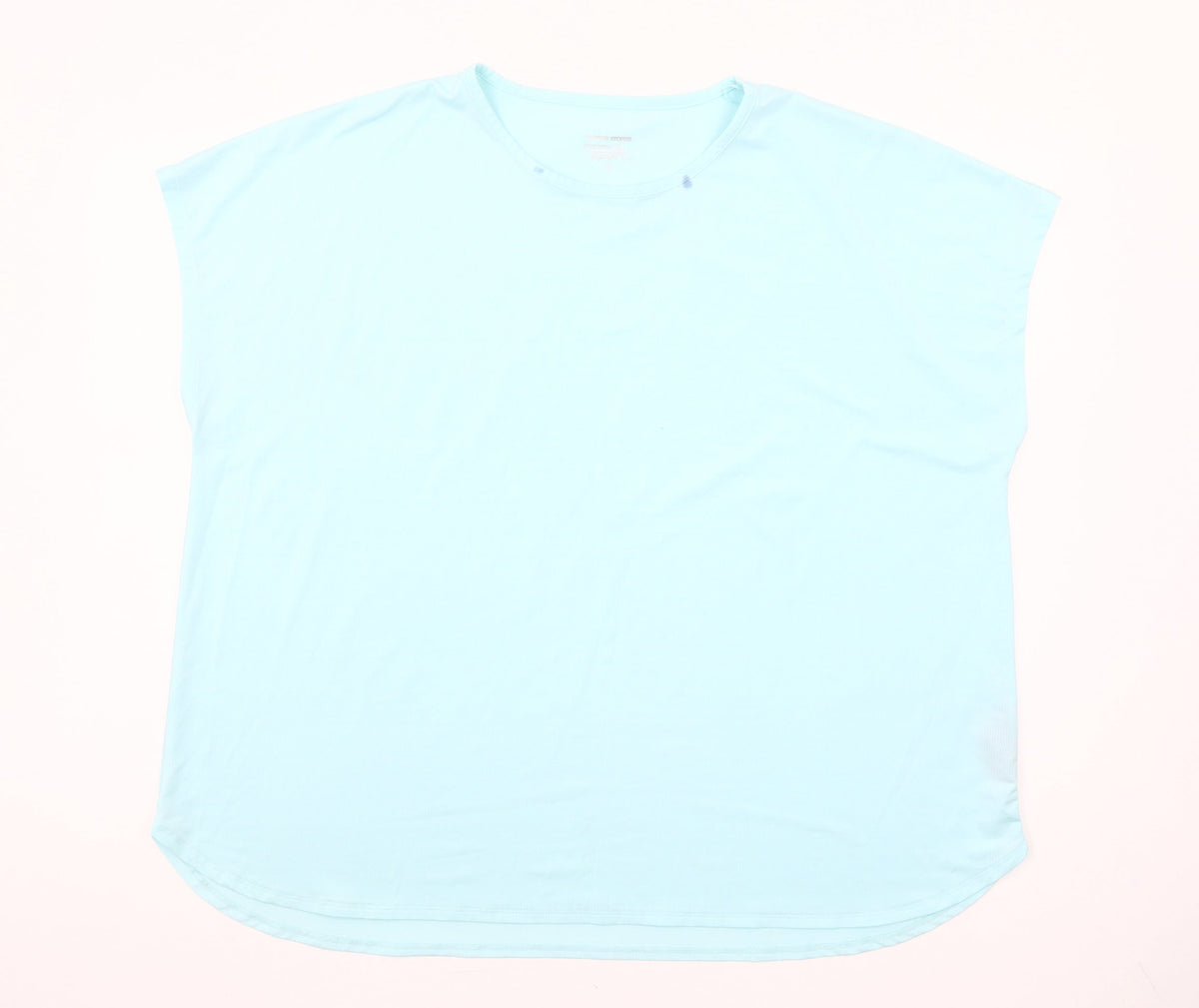 Dunnes Stores Women's Blue XL Basic Sleeveless Sports T-Shirt
