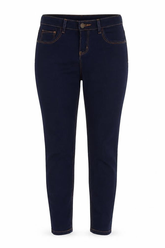 Denim Co. Women's Blue Skinny Stretch Jeans Size 8