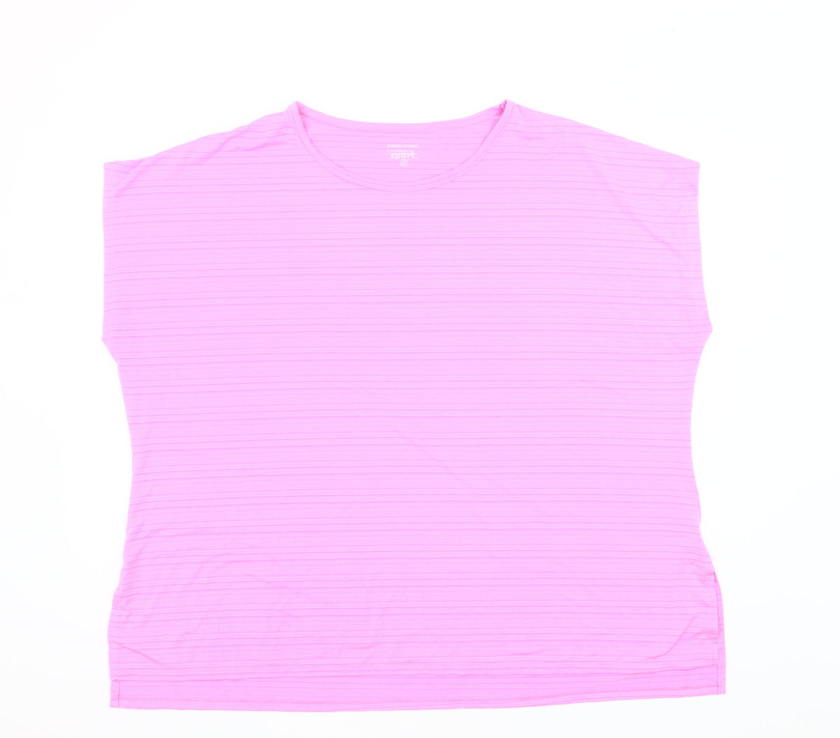 Dunnes Womens Pink 2XL Performance Sport T-Shirt