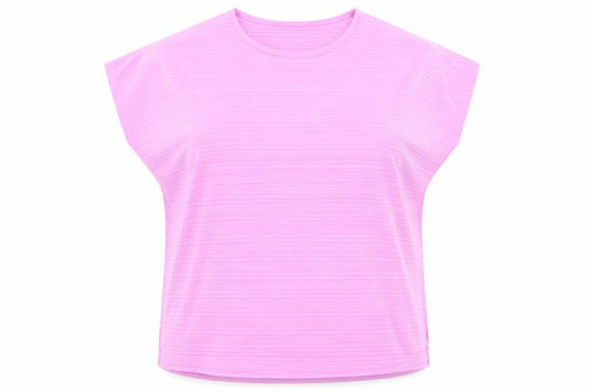 Front view of Dunnes women’s pink 2xl performance sport t-shirt