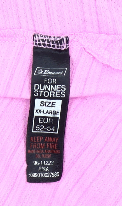 Dunnes Womens Pink 2XL Performance Sport T-Shirt