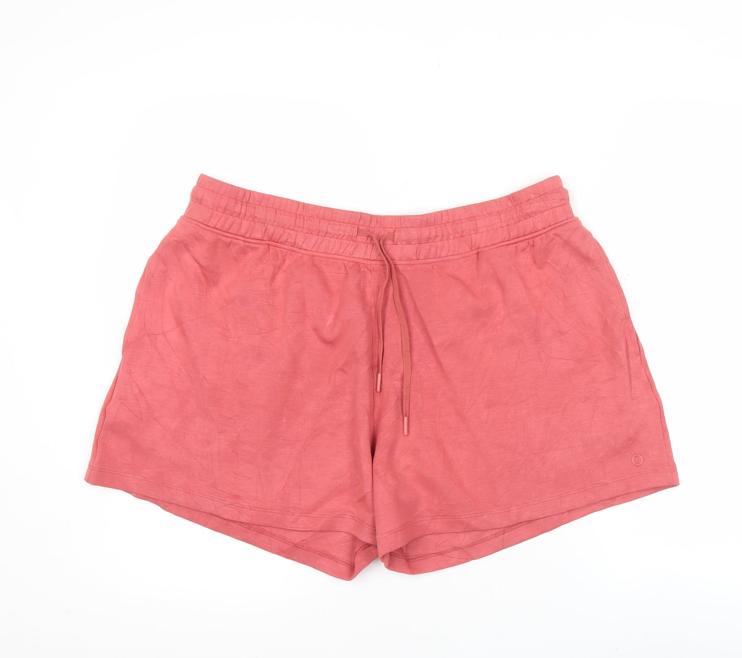 Marks and Spencer Womens Pink Size 18 Athletic Jersey Shorts