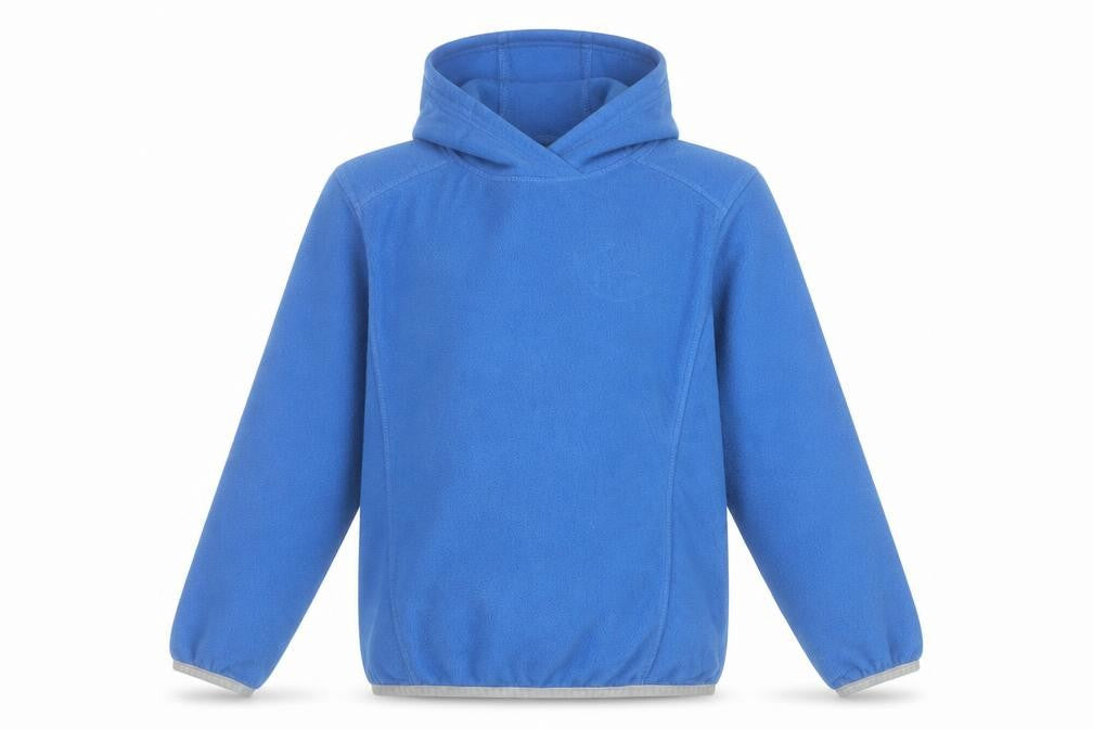TOG24 Boys Blue Fleece Pullover Hoodie Age 9-10 Years Regular Fit