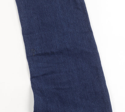 Preloved Levi's Girls Blue 511 Slim Jeans Size 12 Years Mid Rise Denim - Label